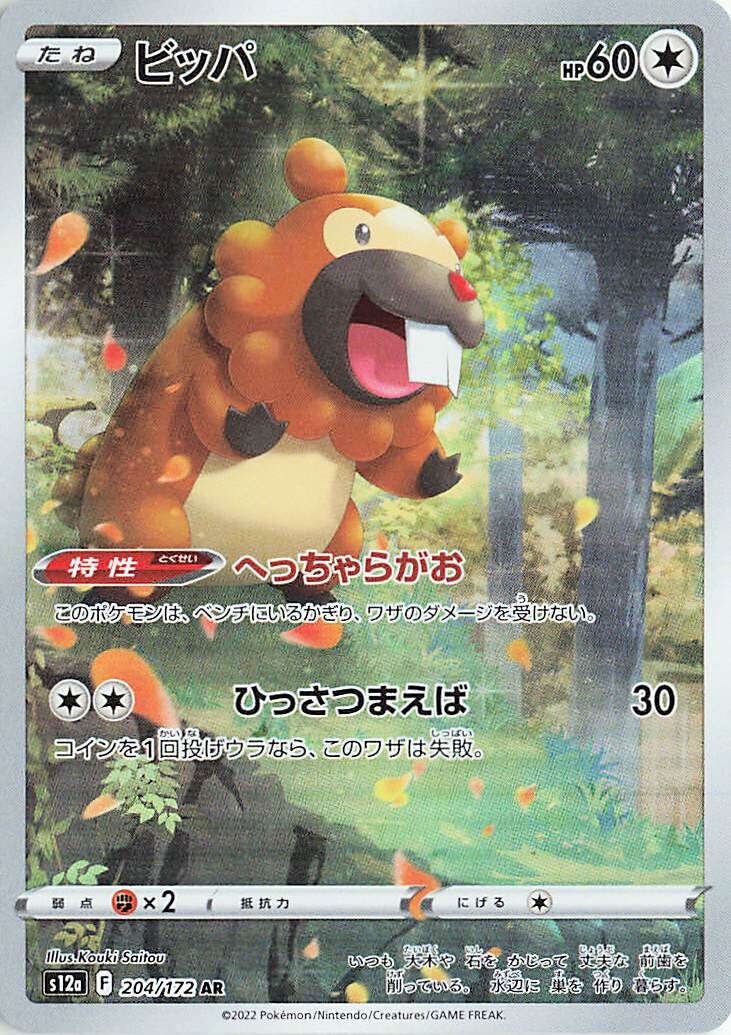 Bidoof AR 204/172 VStar Universe
