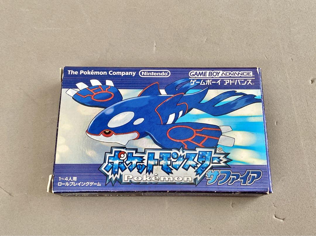 Pokémon Sapphire Game Boy Advance Japonés
