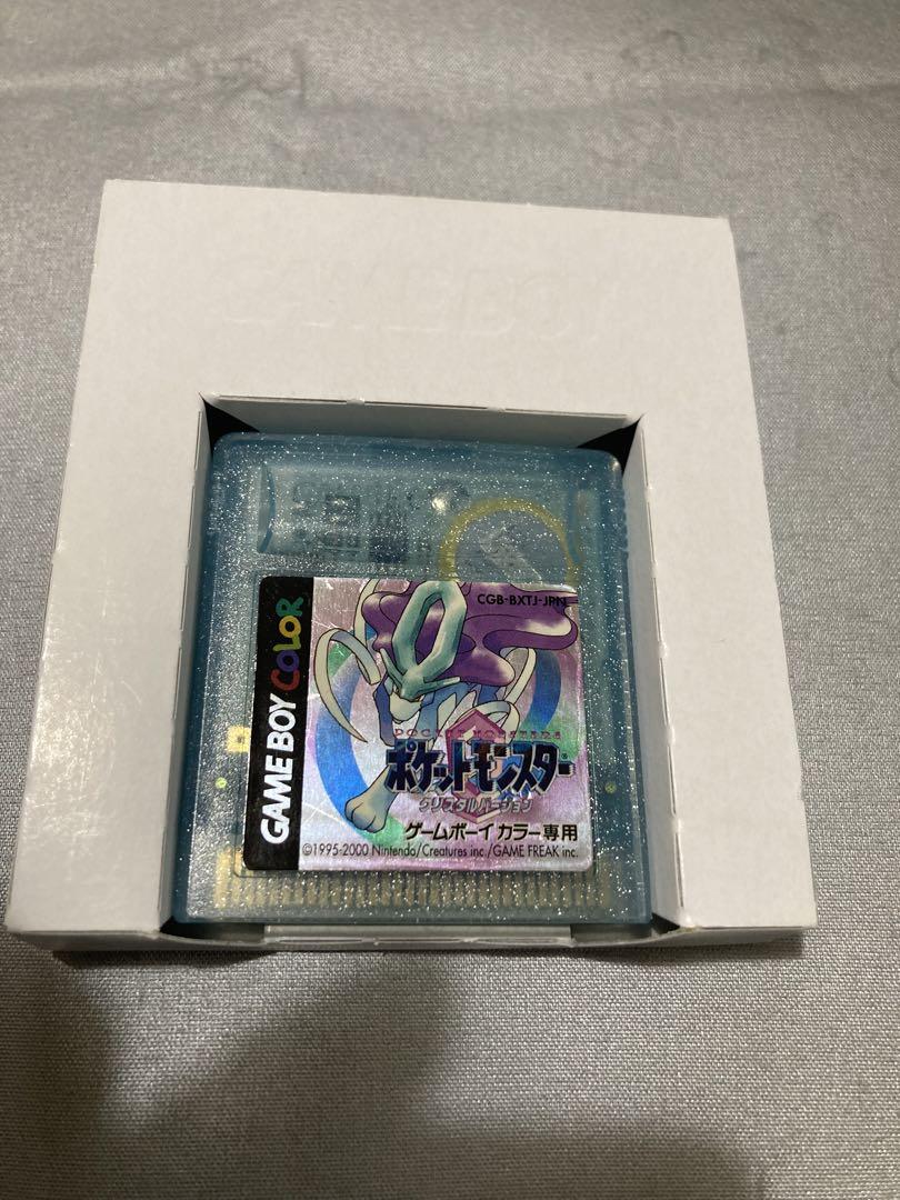 Pokemon Crystal Game Boy Color Japonés