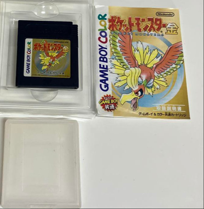 Pokemon Gold Game Boy Color Japonés