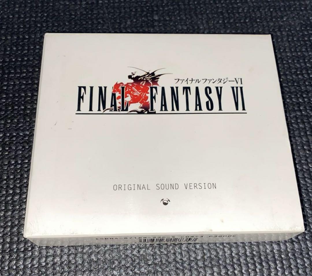 Final Fantasy 6 Original Sound Version CD