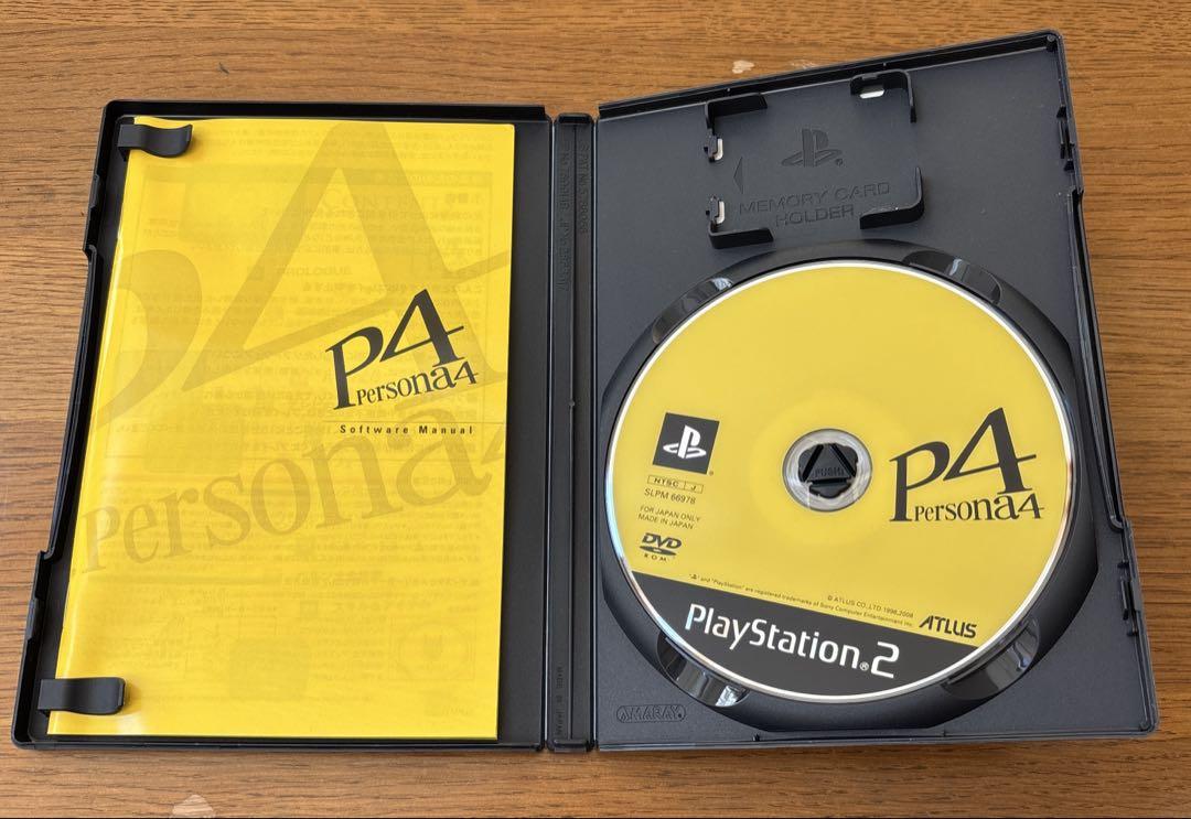 Persona 4 PS2 Japonés