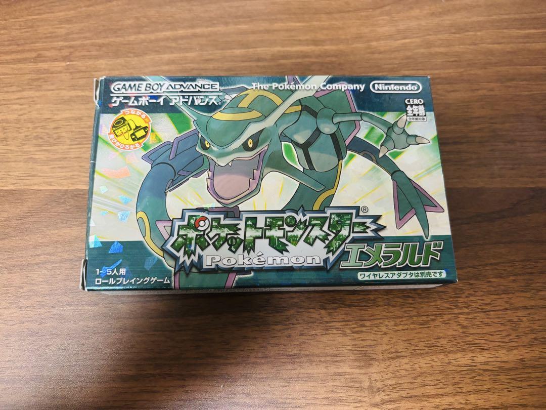 Pokémon Emerald Game Boy Advance Japonés