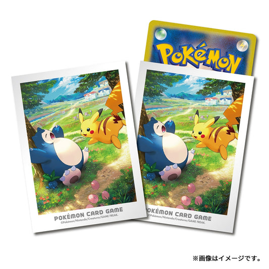 Protectores Kanto Pikachu & Snorlax Pokemon Center