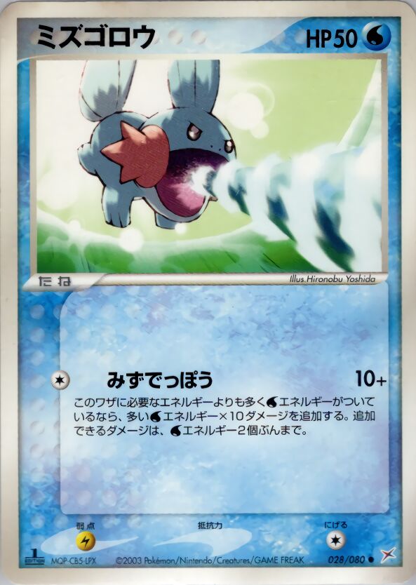 Mudkip - 028/080 - Common - MP