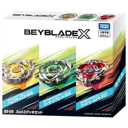 3on3 Deck Set BX-08 Beyblade X Basic Line