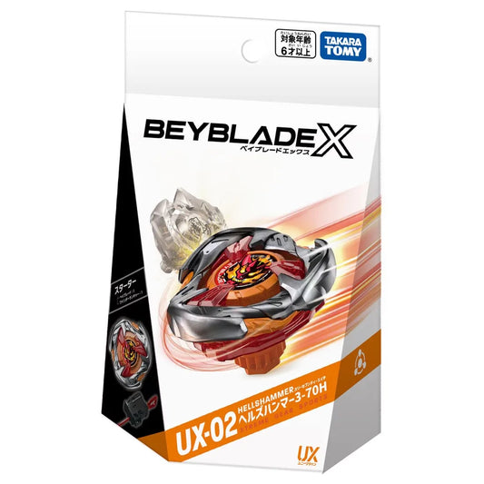 Starter HellsHammer 3-70H UX-02 Beyblade X Unique Line