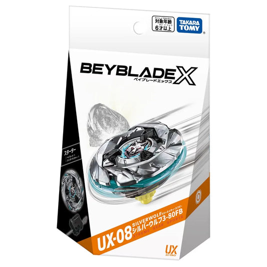 Starter SilverWolf 3-80FB UX-08 Beyblade X Unique Line