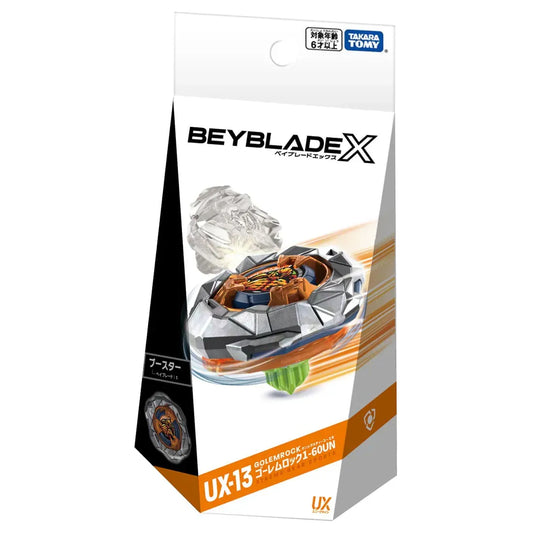 Booster GolemRock 1-60UN UX-13 Beyblade X Unique Line
