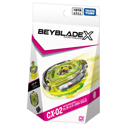 Starter WizardArc R4-55LO CX-02 Beyblade X Custom Line