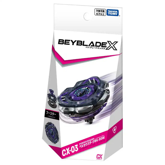 Booster PerseusDark B6-80W CX-03 Beyblade X Custom Line