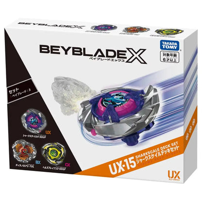 SharkScale Deck Set UX-15 Beyblade X Unique Line