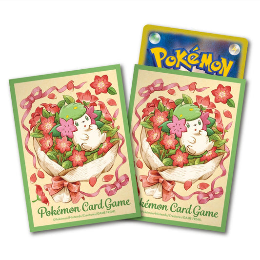 Protectores Shaymin & Ramo de Flores Pokemon Center