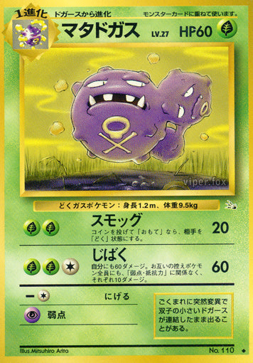 Weezing Mystery of the Fossils LP