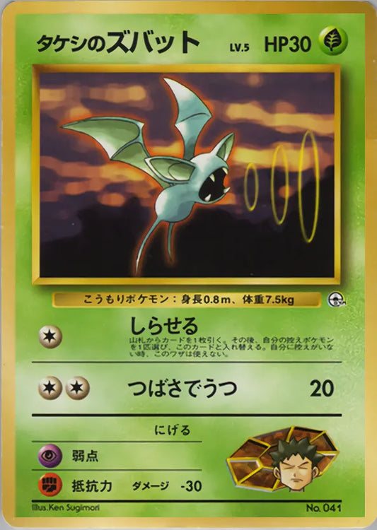 Brock's Zubat Nivi City Gym Deck LP