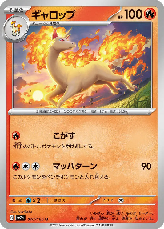 Rapidash 151