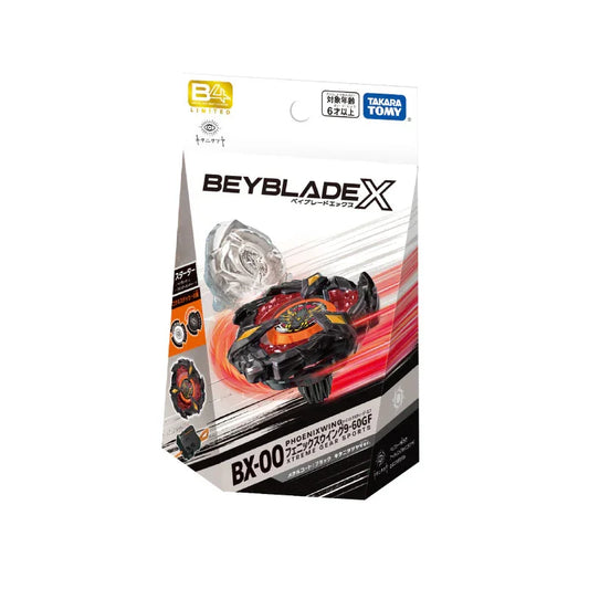 Starter PhoenixWing 9-60GF Metal Coat: Black (Kitani Tatsuya Ver.) BX-00/BXG-35 Beyblade X Limited Release