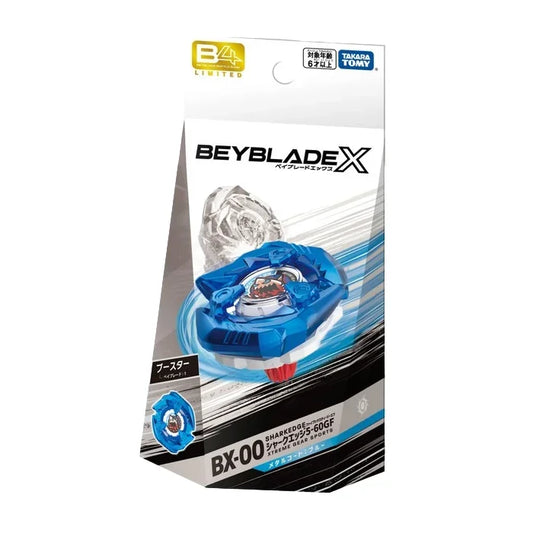 Booster SharkEdge 5-60GF Metal Coat: Blue BX-00/BXG-06 Beyblade X Limited Release