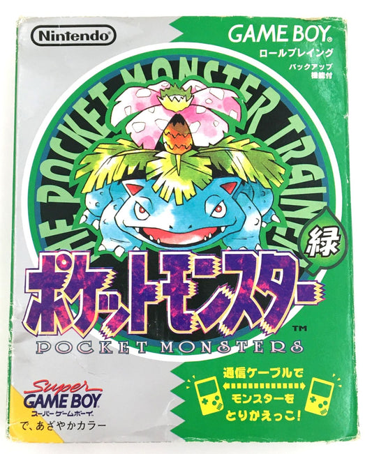 Pokemon Green Game Boy Japonés