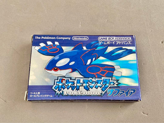 Pokémon Sapphire Game Boy Advance Japonés