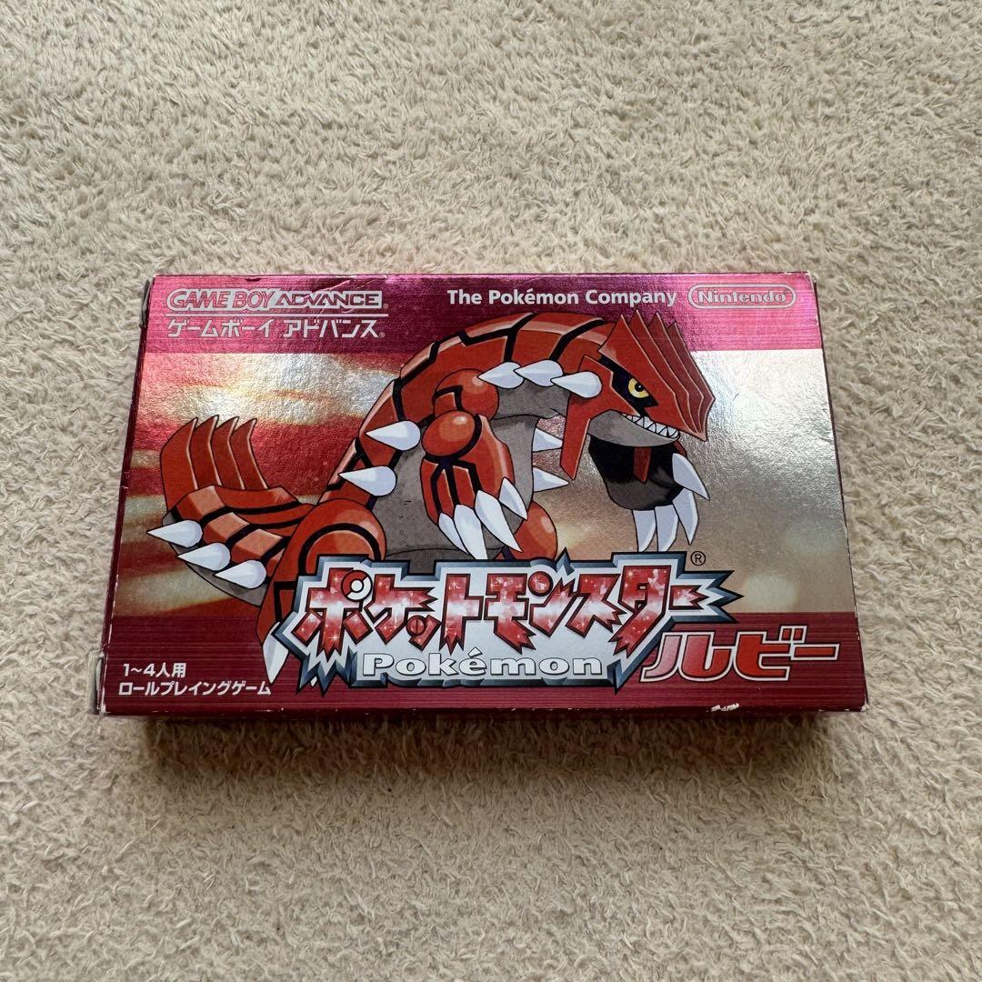Pokémon Ruby Game Boy Advance Japonés