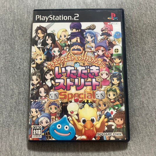 Itadaki Street Final Fantasy & Dragon Quest Special PS2 Japonés