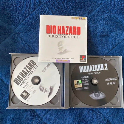 Biohazard Director Cut's (incluye Disco Demo Biohazard 2) PS1 Japonés