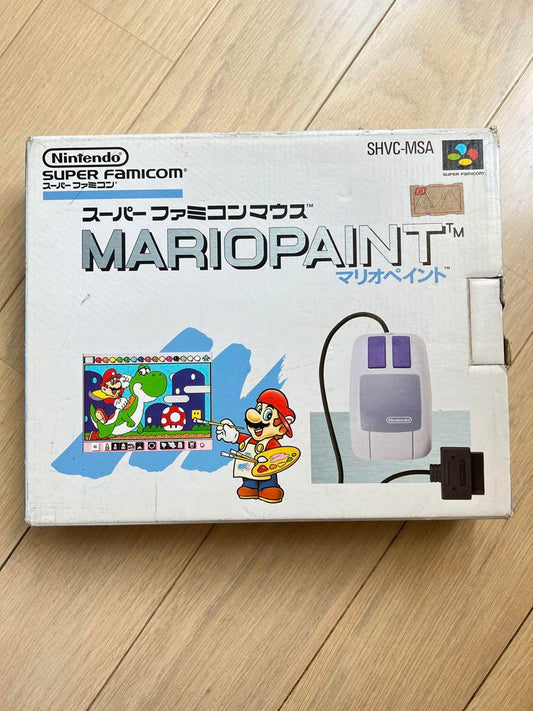 Mario Paint Set (incluye Mouse y Mousepad) Super Famicom