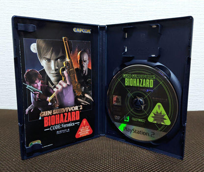Gun Survivor 2 Biohazard Code Veronica (incluye GunCon2) PS2 Japonés