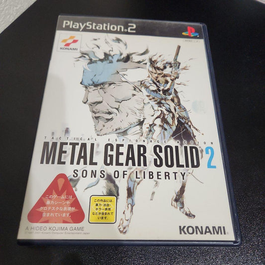 Metal Gear Solid 2 PS2 Japonés