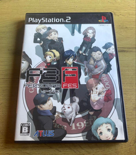 Persona 3 FES PS2 Japonés