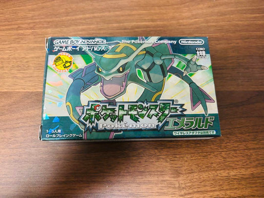 Pokémon Emerald Game Boy Advance Japonés