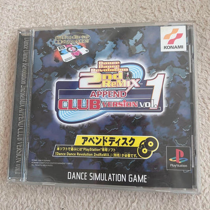 Dance Dance Revolution 2nd Remix Append Club Version Vol.1 PS1 Japonés