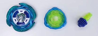 AeroPegasus 3-70A Double Metal Coat: Blue x Green UX-00 Beyblade X Limited Release