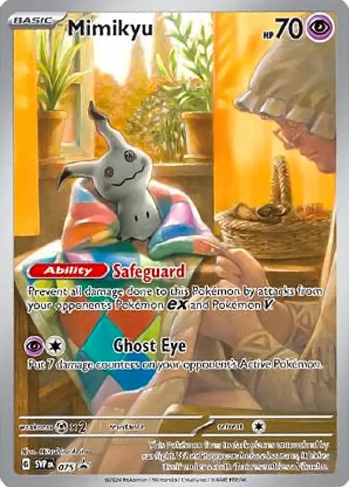 Mimikyu SVP EN 075 Promo Paldean Fates LP